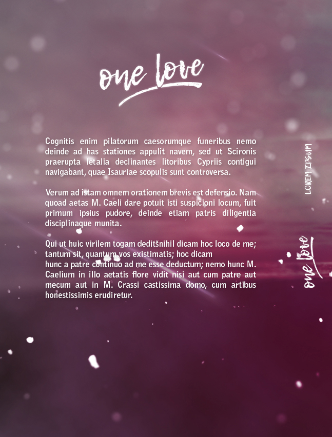 one love - 4th